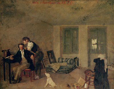 My Room in 1825 by Octave Tassaert